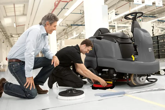 Демонстрация работы профессиональной техники