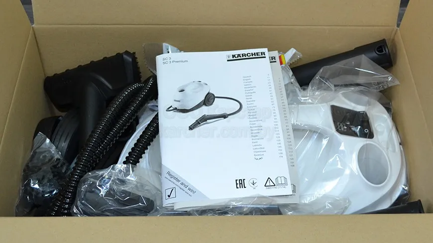 Обзор пароочистителя SC 3 Premium