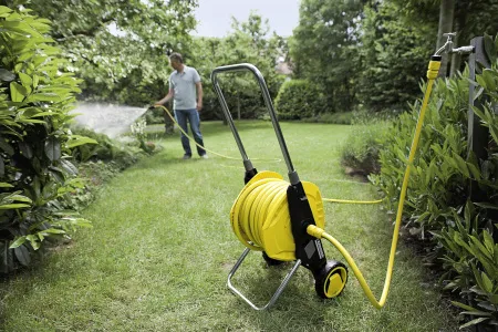 Тележка для шланга Karcher HT 3.420 (в комплекте) со шлангом 1/2"