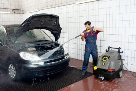 Аппарат высокого давления с подогревом воды Karcher HDS 7/16 C