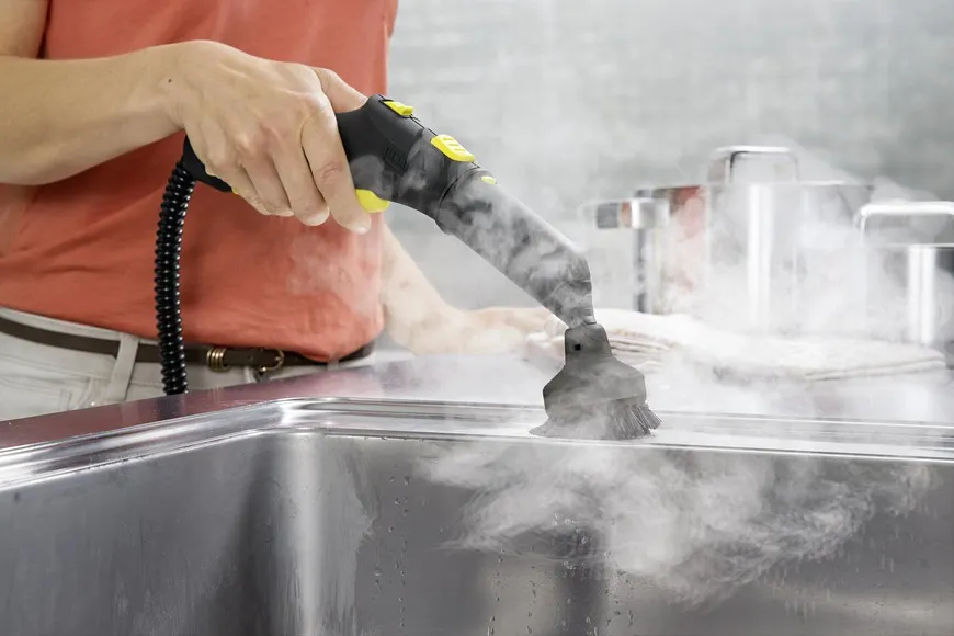 Круглая щетка (большая) для пароочистителей Karcher