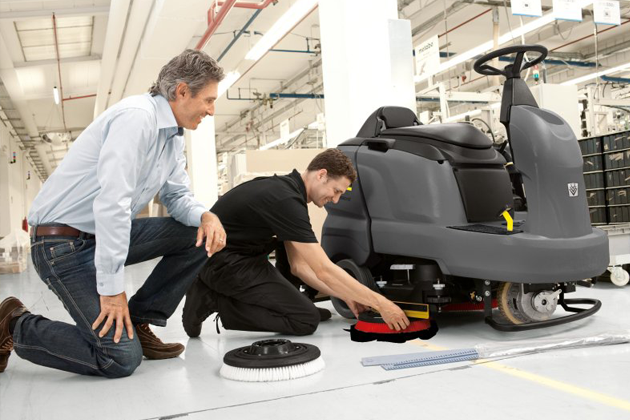 Демонстрация работы профессиональной техники