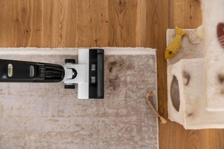 Вертикальный моющий пылесос Karcher FCV 3 Natural N (Полная комплектация. Отсутствует упаковочная коробка)