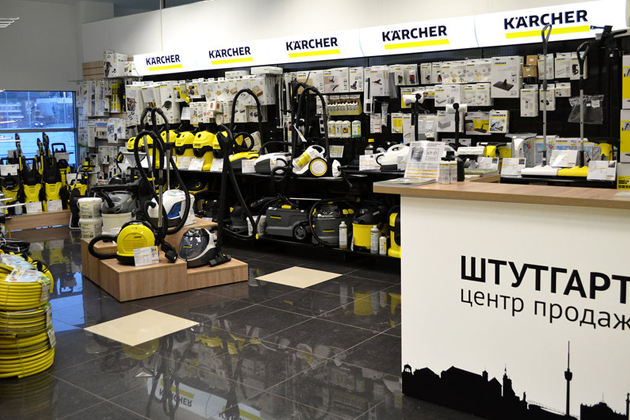 Демонстрация работы техники в центрах продаж