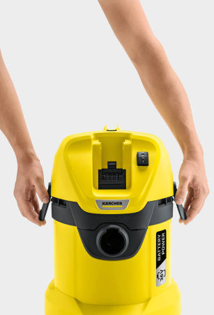 Аккумуляторный хозяйственный пылесос Karcher WD 3 Battery