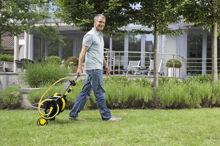 Тележка для шланга Karcher НТ 4.520 (в комплекте, 5/8") Тележка для шланга Karcher НТ 4.520 (в комплекте, 5/8")