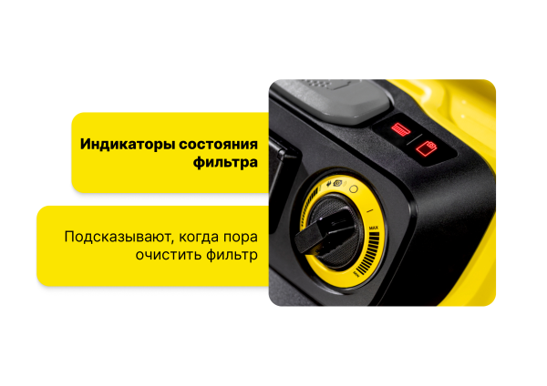 Хозяйственный пылесос Karcher WD 7 Control P S 30/6/35/T