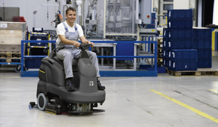 Поломоечная машина с сиденьем для водителя Karcher B 90 R Classic Bp (R 75)