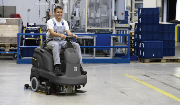 Поломоечная машина с сиденьем для водителя Karcher B 90 R Classic Bp (R 75)