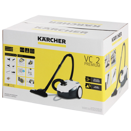 Пылесос сухой уборки Karcher VC 2 Premium (white)
