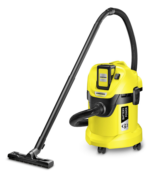 Аккумуляторный хозяйственный пылесос Karcher WD 3 Battery Set Аккумуляторный хозяйственный пылесос Karcher WD 3 Battery Set