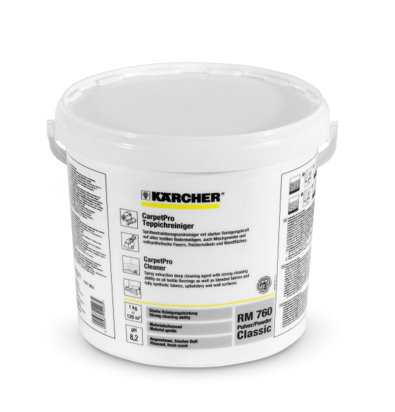 Порошковое средство для чистки мебели и ковров RM 760, 10кг