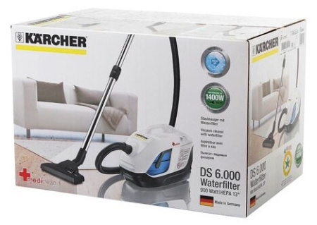 Пылесос с аквафильтром Karcher DS 6 Premium Mediclean
