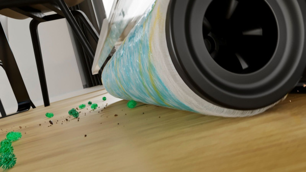 Роликовая щетка для Karcher KFL 1, FCV 2, FCV 3