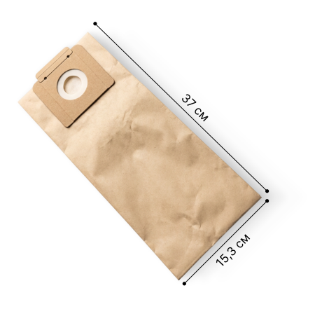 Бумажный фильтр-мешок для T7/1, T8/1, T9/1, T10/1, T12/1 (аналог 6.904-333.0)