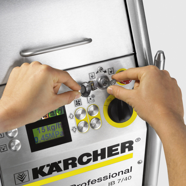 Аппарат для очистки сухим льдом Karcher IB 7/40 Classic Аппарат для очистки сухим льдом Karcher IB 7/40 Classic