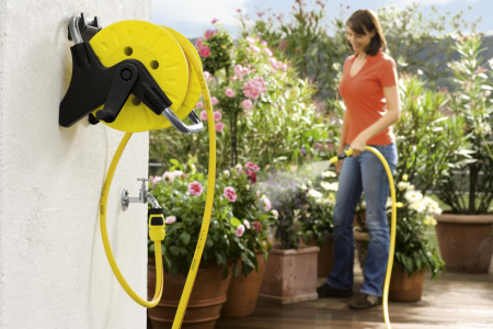 Катушка для шланга KARCHER HR 25 с шлангом 1/2" PrimoFlex 15 м